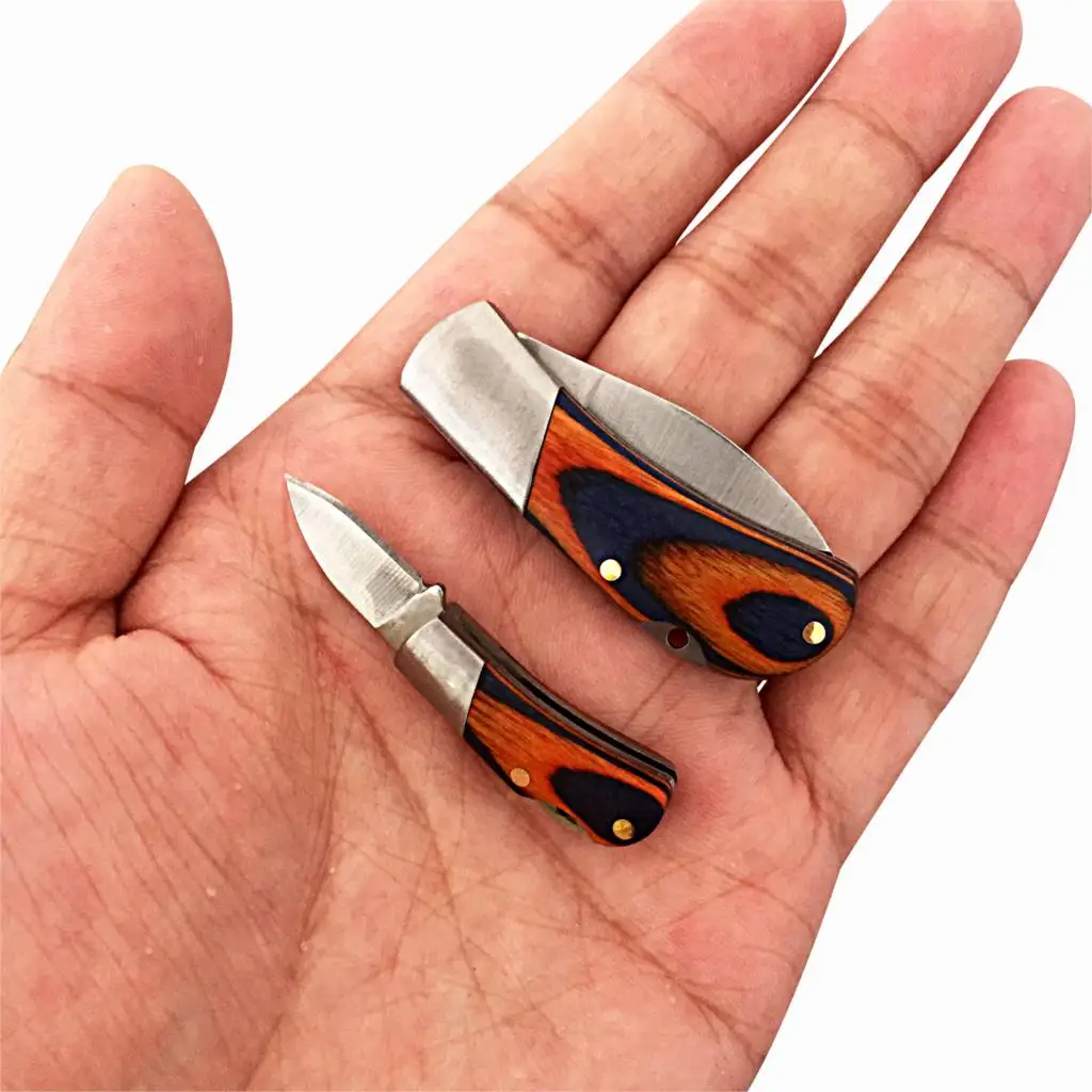 

Folding Pocket Knife Small Pocket Keychain Mini Knife Outdoor Tactical Survival Microtech edc Knife Folding Tool Hunting Camping
