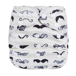 Couches en tissu pour bébé, lavables, anti fuite, pantalons, poches, couches pour nouveau né, réutilisables 