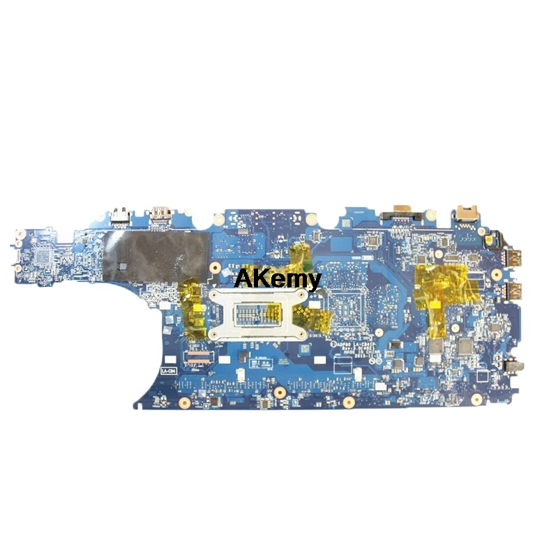 Для Dell Precision 3510 GPDT3 0GPDT3 CN-0GPDT3 ADP80 LA-C841P i5-6300HQ 216-0866020 материнская плата тестирование