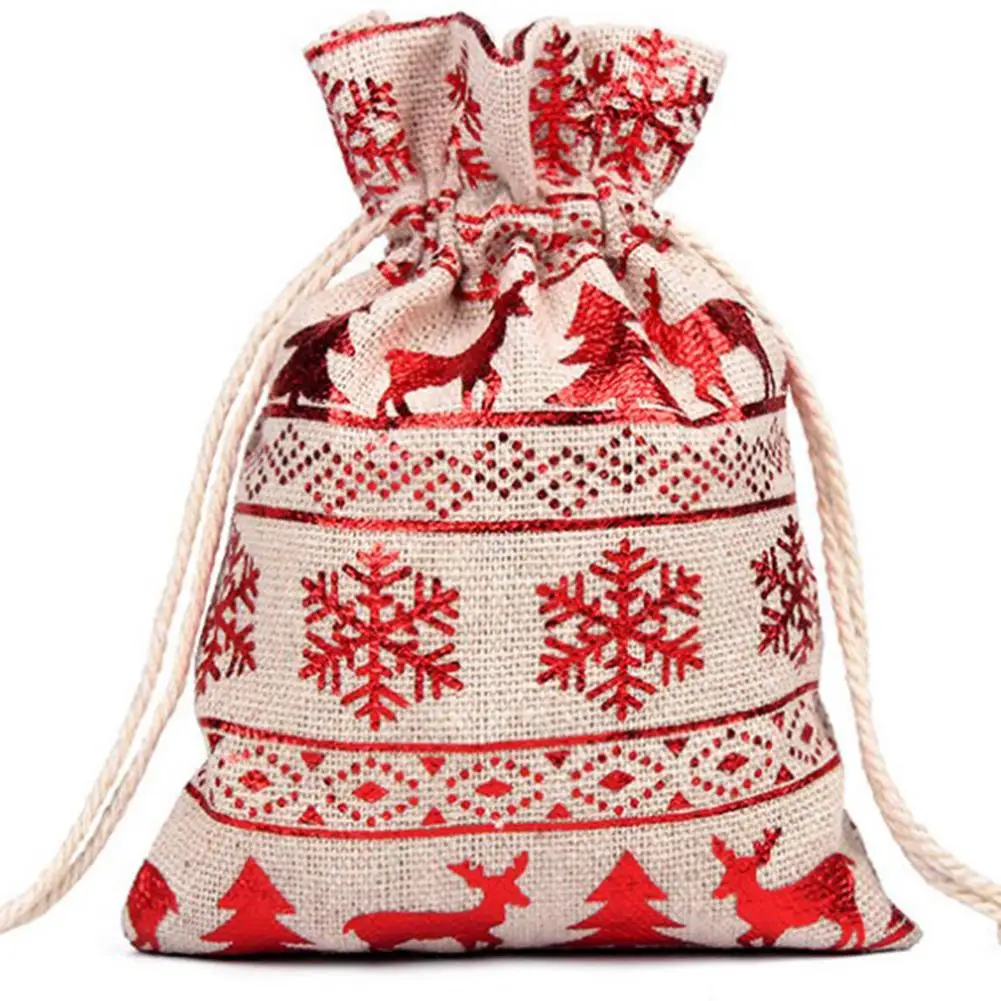 24pcs Christmas Gift Bags Christmas Advent Calendar Countdown Candy Storage Pouch DIY Christmas Advent Calendar Bag Calendrier 4