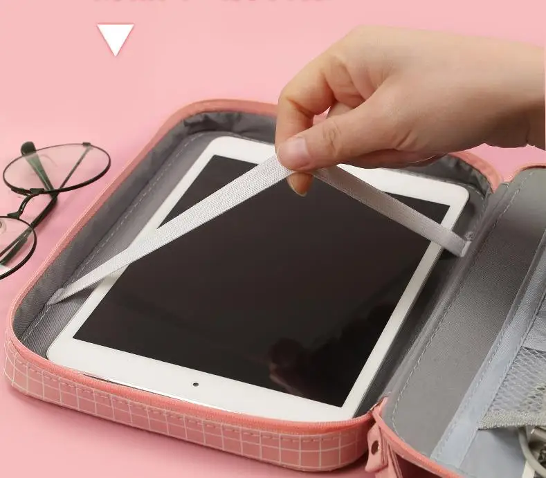 Big Capacity Storage Pouch Marker Pen Pencil Case Stationery Bag Holder for Middle High School Office Travel Cosmetic bag