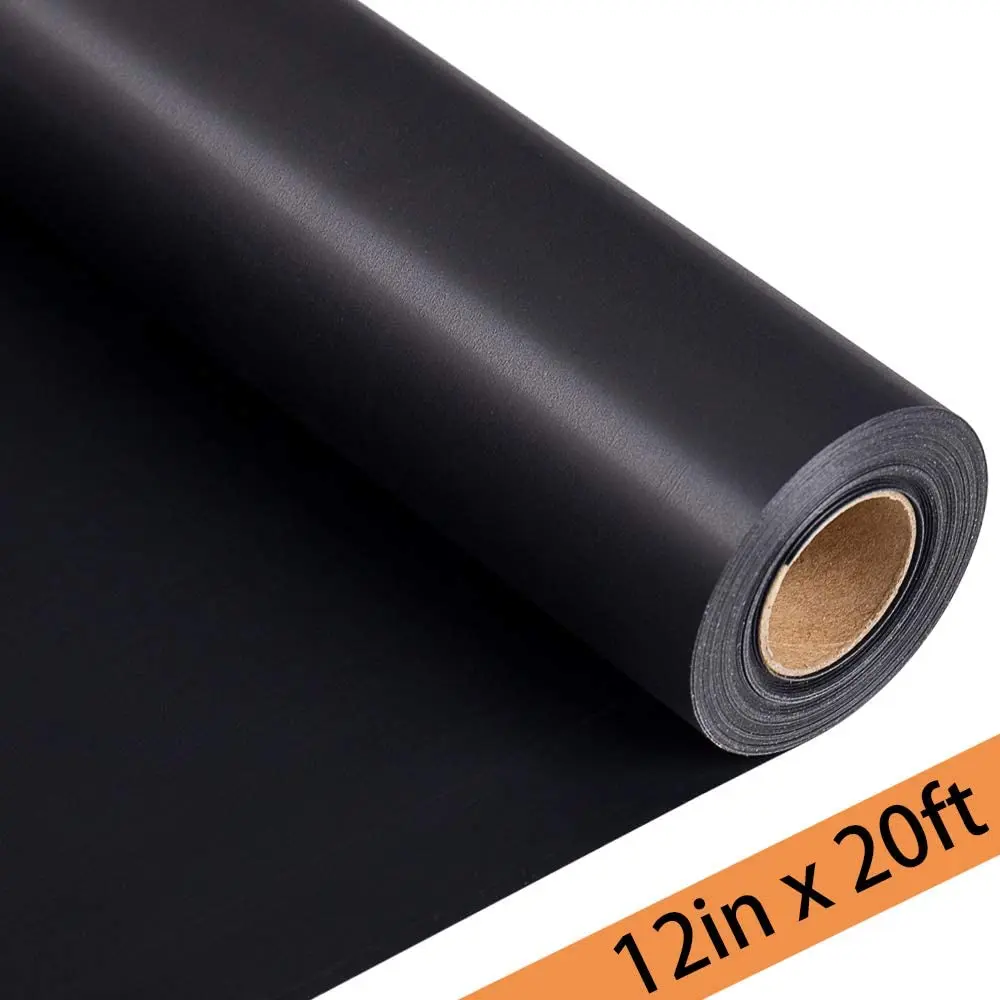 Heat Transfer Vinyl HTV Rolls-12&rdquo; x 20&rsquo; Iron On Vinyl for cut and Silhouette Cameo-DIY Heat Transfer Design for T Shirts heat transfer vinyl