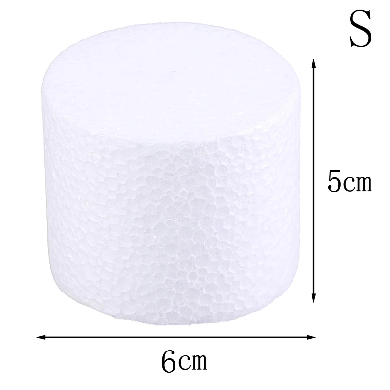 Wedding Decor Accessories New Round Styrofoam Foam Cake Dummy Sugarcraft Flower Decor Patrice Model