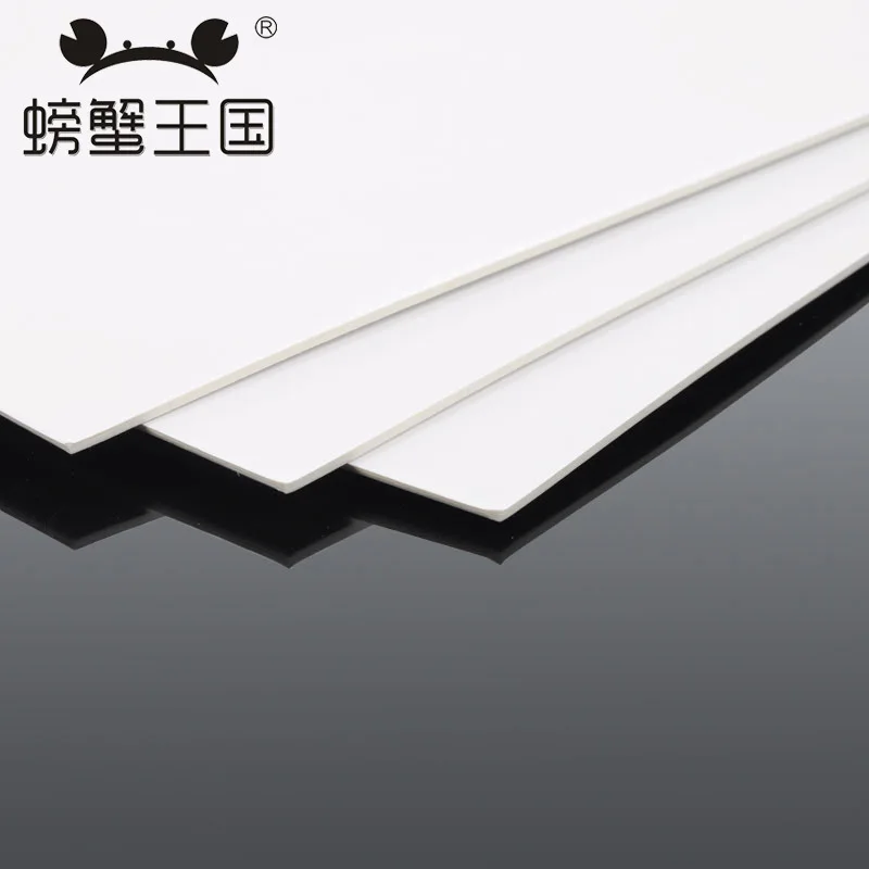  Crab Kingdom DIY Architecture Sand Table Model Material Two-sided White Cardboard 1.2 Mm Thick A4 1