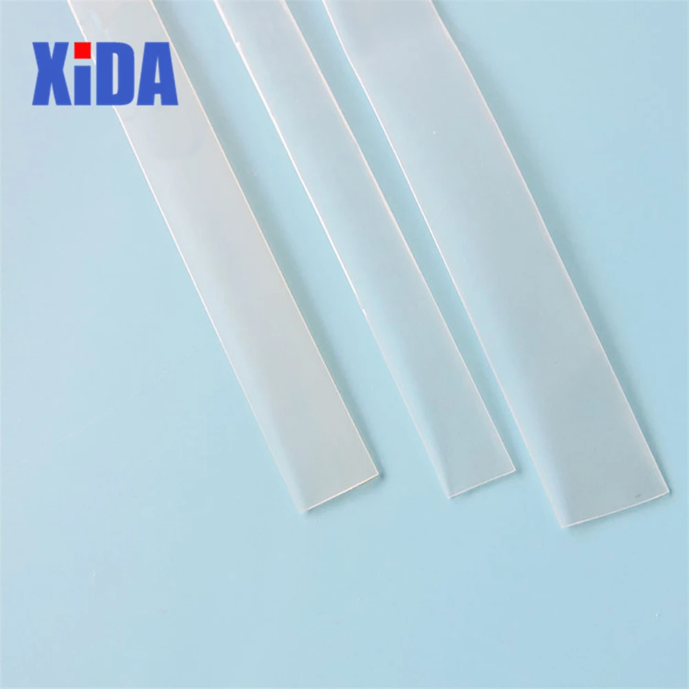 1 Meter 2:1 8MM 10MM 12MM 14MM 16MM 18MM 20MM Transparent Clear Heat Shrink Tube Shrinkable Tubing Sleeving Wrap Wire kits