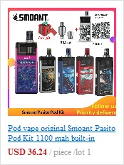 Набор Cleanrence Sigelei Snowwolf Squonk Vfeng 120 Вт, питание от одной батареи 21700/20700/18650 с резервуаром 3,0 мл Squonk BF RDA