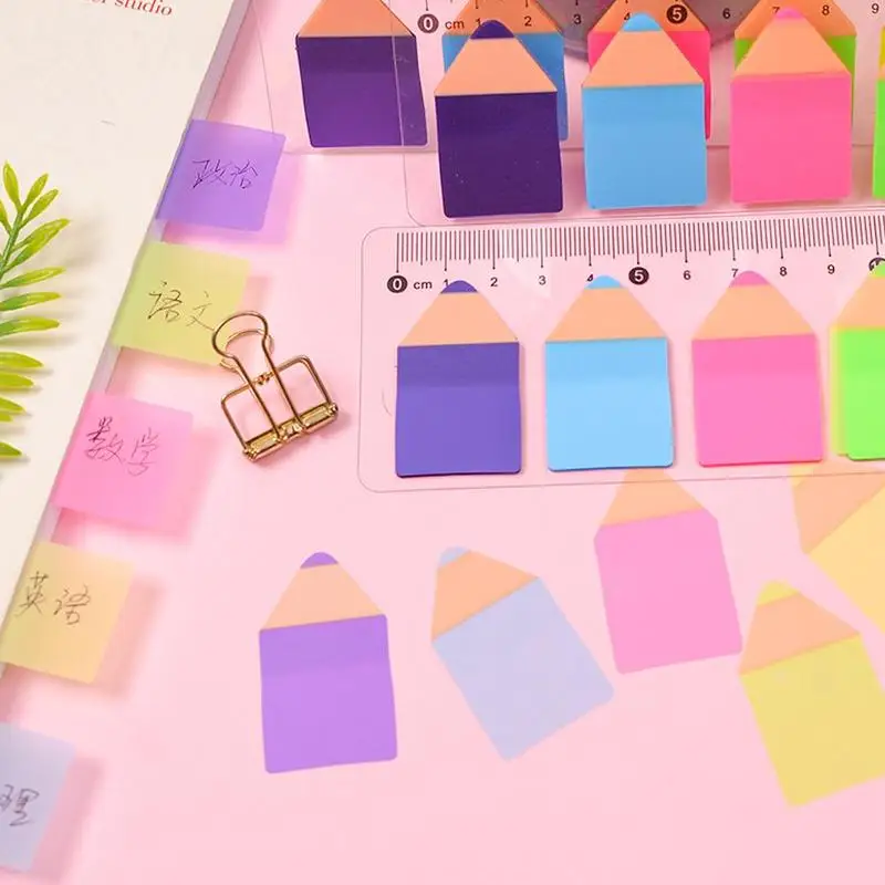 100 шт мульти-канцелярские наклейки Скрапбукинг карандаш школьная линейка Бумага Креативный офис Примечание прямой стиль графика доступ Y3I8