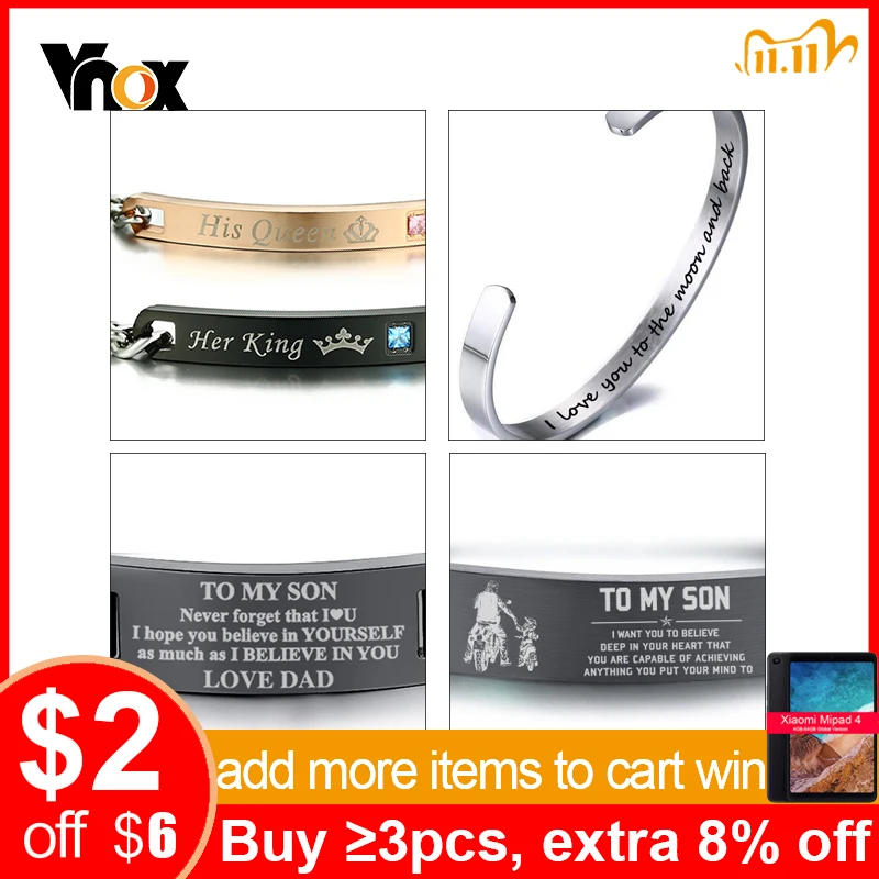 Paying for BRACELETS BANGLES Engrave Service, Only for Personalized Customize Write Record Name Birthday Date Lucky Number afbeelding