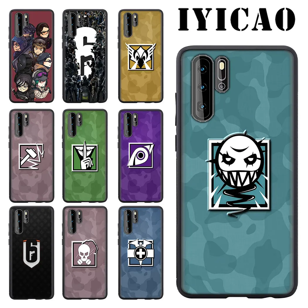 IYICAO Радуга шесть осада мягкий для huawei Y5 Y6 Y7 Y9 Prime Коврики 10 20 30 Pro Lite Nova 2i 2 3 3i 4 IPad Mini |