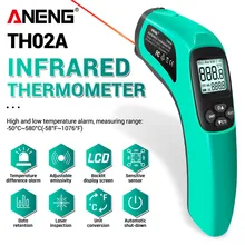 ANENG TH02A termometro digitale a infrarossi-50 ~ 580C misuratore di temperatura Laser pistola LCD digitale pirometro Laser termometro IR
