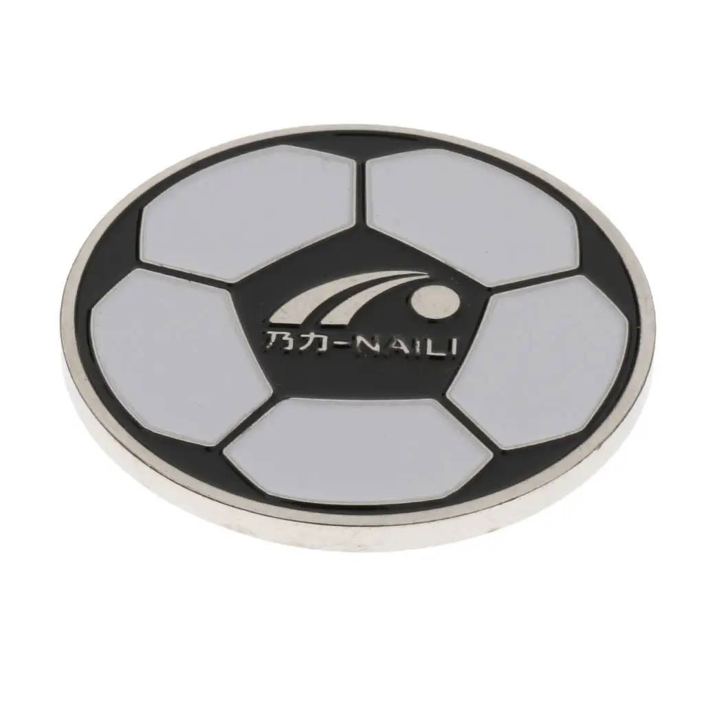 Stronerliou Alloy Football Soccer Referee Flip Coin Judge Toss Coins Pick Side with Case 