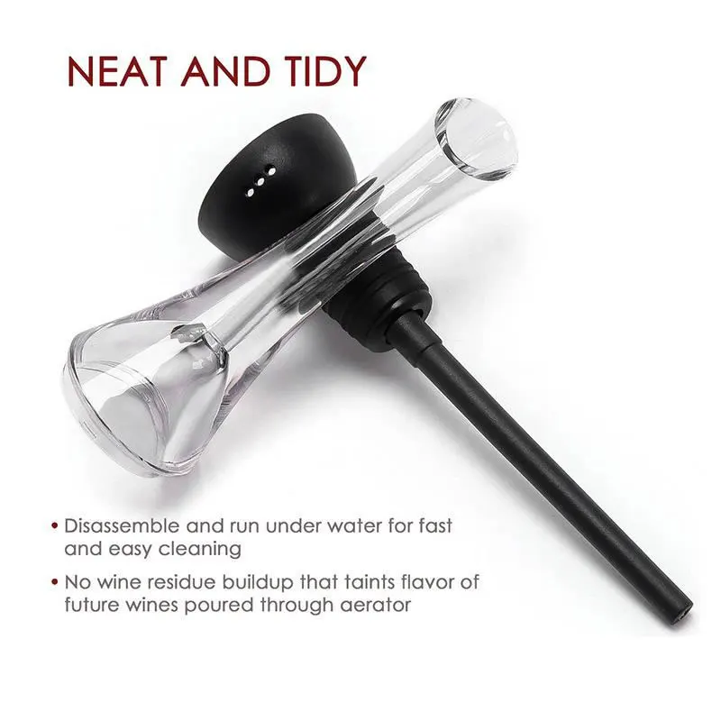 Practical Wine Aerator&Pourer Spout Home Party Banquet Barware Kitchenware Tool