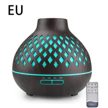 400ml Wood Essential Oil Diffuser Ultrasonic Usb Air Humidifier With 7 Color Led Lights Remote Control Office Home 400ml Wood Essential Oil Diffuser Ultrasonic Usb Air Humidifier With 7 Color Led Lights Remote Control Office Home