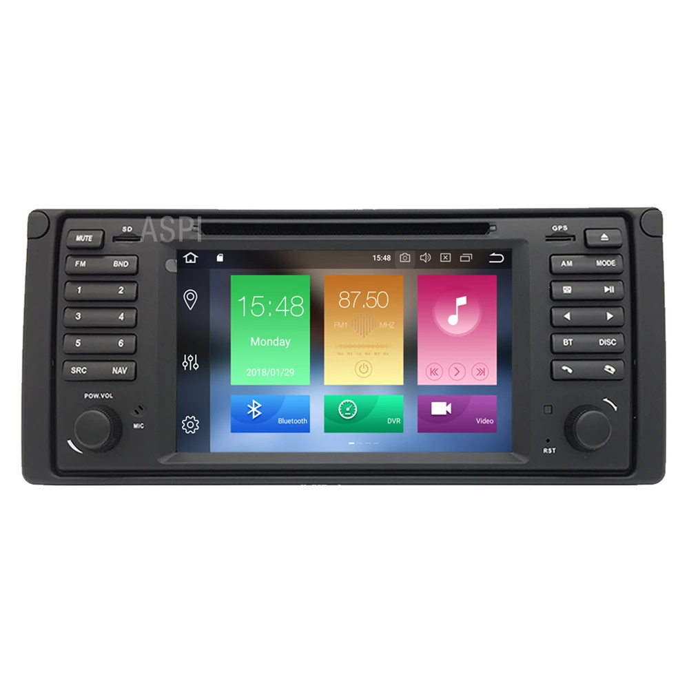 Автомобильный DVD плеер для BMW E38 E39 Android 10 8 ядер 4 Гб ОЗУ 64 ПЗУ GPS навигация стерео IPS