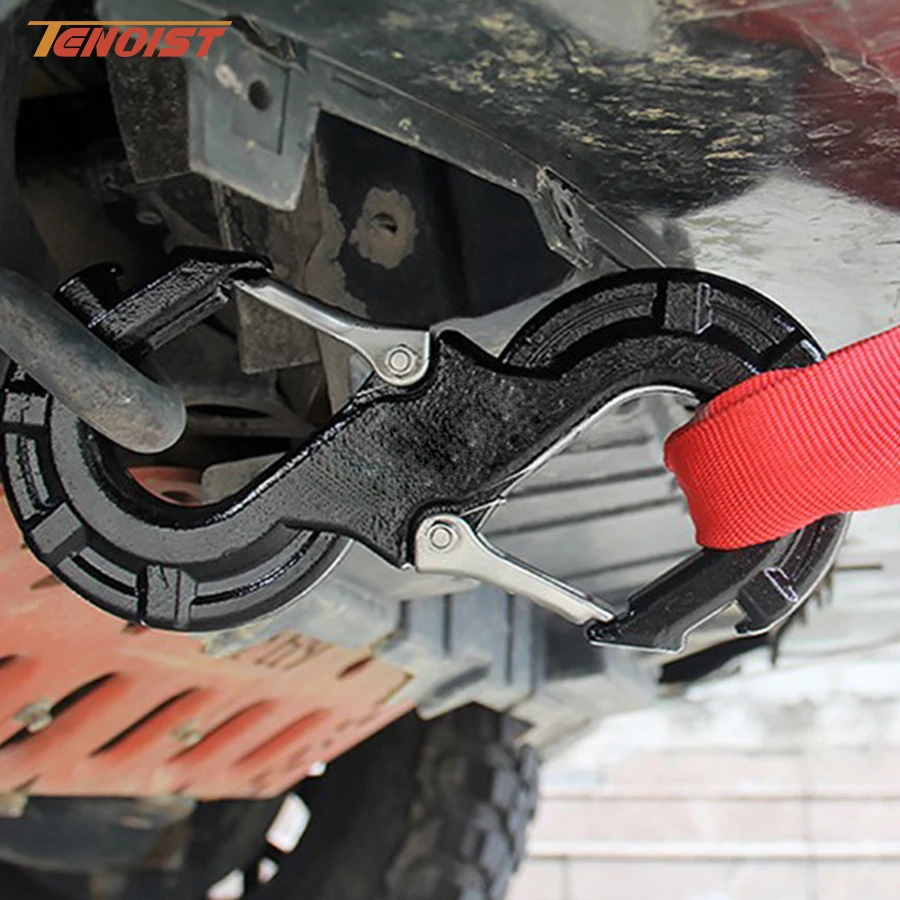 

High Strength Durable Manganese Steel Forging Offroad Wrangler F150 G55 Truck BUS Towbar Winch S Hook Max 8T
