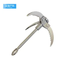 Climbing grappling hook Three Paws hooks carabiner Outdoor Camping Exploring Climbing Sawtooth Anchor