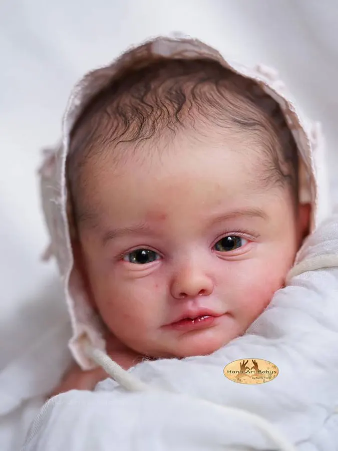 Bebe Reborn Kit Tink Vinyl Unpainted Unfinished Blank Reborn Doll Parts 16 Inches DIY Blank Kits