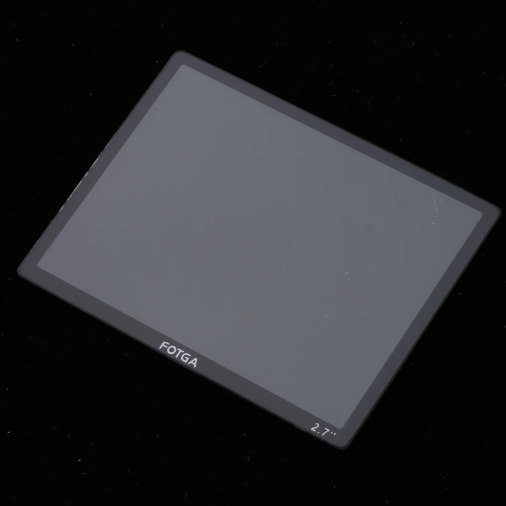 Tempered Glass Screen Protector, 8H Hardness 0.5mm Ultra-Thin Camera LCD Screen Protector for 2.7 inch Camera
