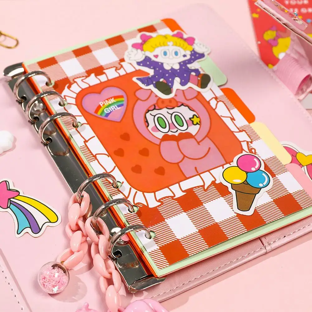 Необычный дневник на спирали с индексом сердца для девочек|Записные книжки| |