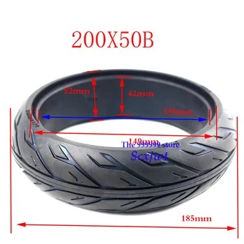 

2PCSNewest 200x50 For Xiaomi Scooter Spare Part ES2 solid tyre for Ninebot ES1 ES3 ES4 Scooter Motor wheel Tire Replacement
