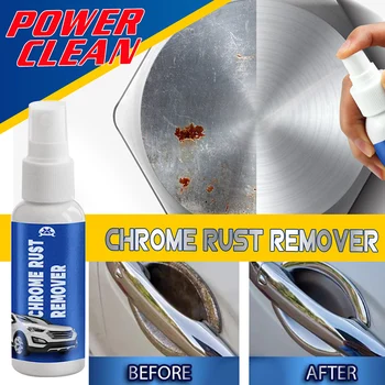 

New Renewal Vehicle Chrome Rust Remover Car Rust Remover Metal Anti-Rust Natural Coating Protection Paint Car Spray Derusting