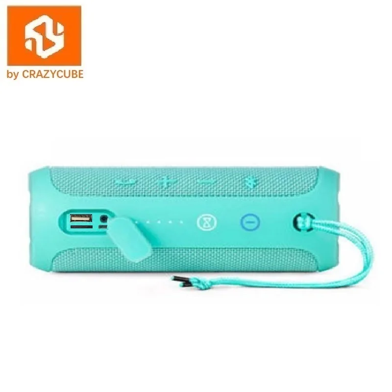 CrazyCube Flip 4 портативная Водонепроницаемая IPX7 Bluetooth колонка с 6 Вт двойным пассивным