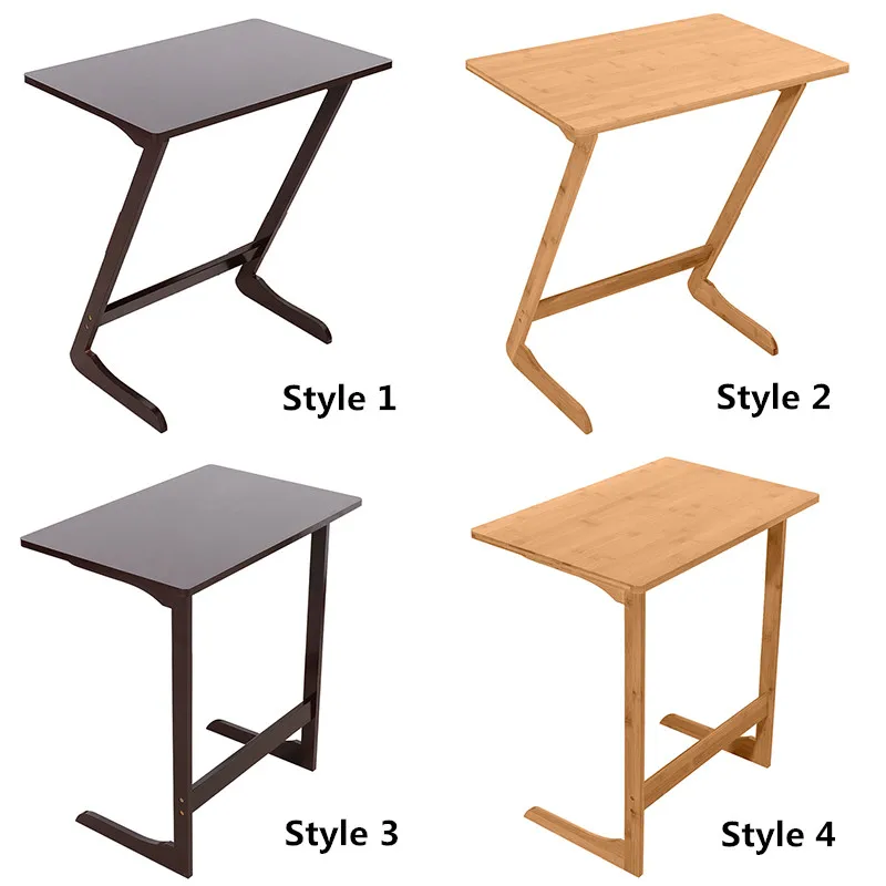 ^Cheap Standing Floor Computer Desk Z/L Type Sofa Bed Laptop Table brown High Quality 100% Bamboo Sofa Side Laptop Table 60x40x65cm ^Cheap Standing Floor Computer Desk Z/L Type Sofa Bed Laptop Table brown High Quality 100% Bamboo Sofa Side Laptop Table 60x40x65cm