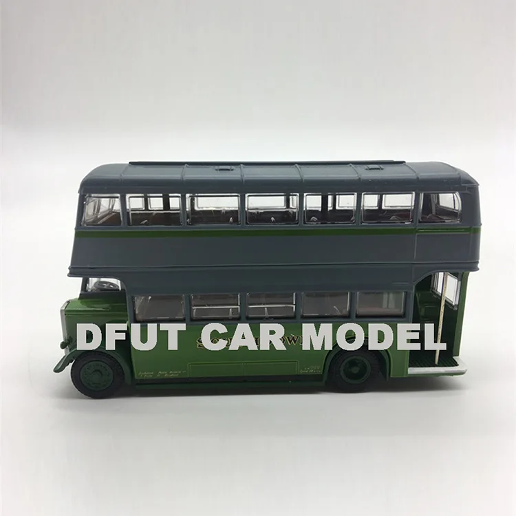 1: 76 сплав игрушка с инерционным механизмом Британский двухэтажный автобус автомобиль модель детских игрушечных автомобилей авторизованный детские игрушки