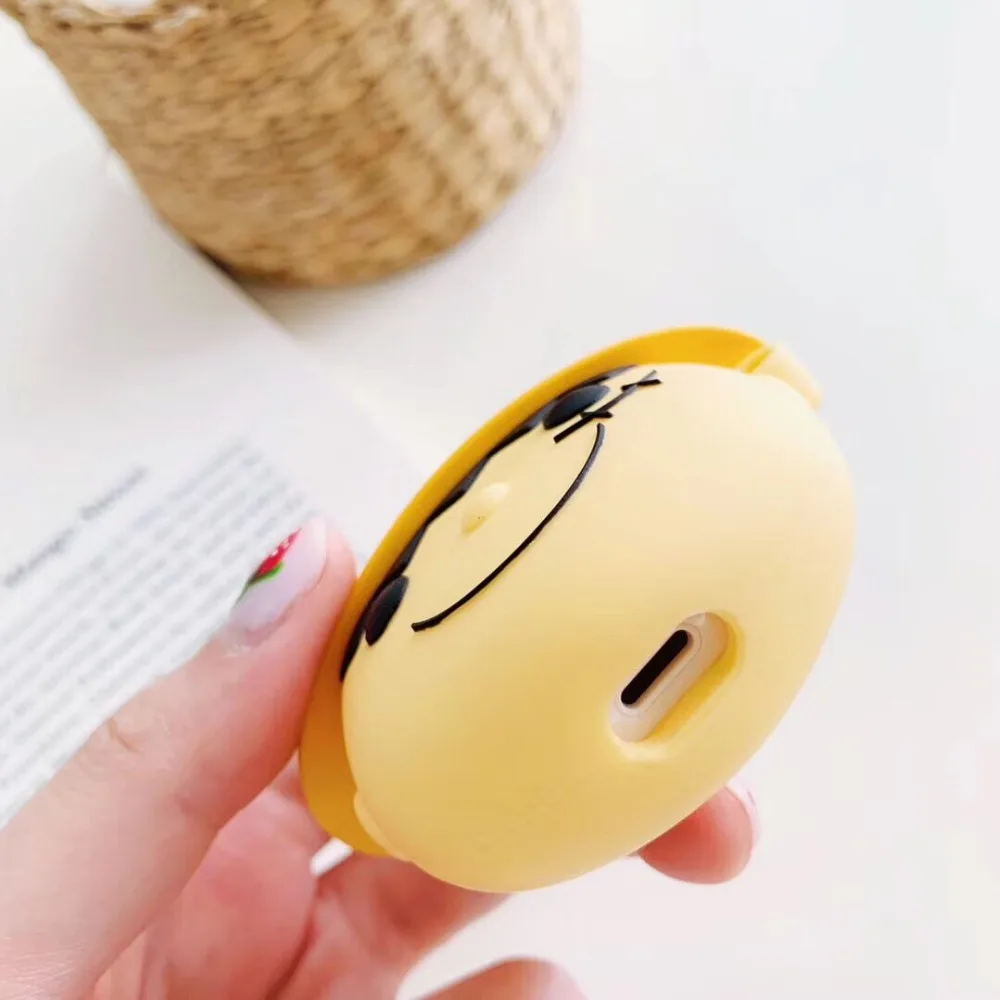 One piece Япония Аниме Луффи для AirPods чехол Bluetooth беспроводные наушники чехол для AirPods 2 Чехол Мягкий силиконовый наушник