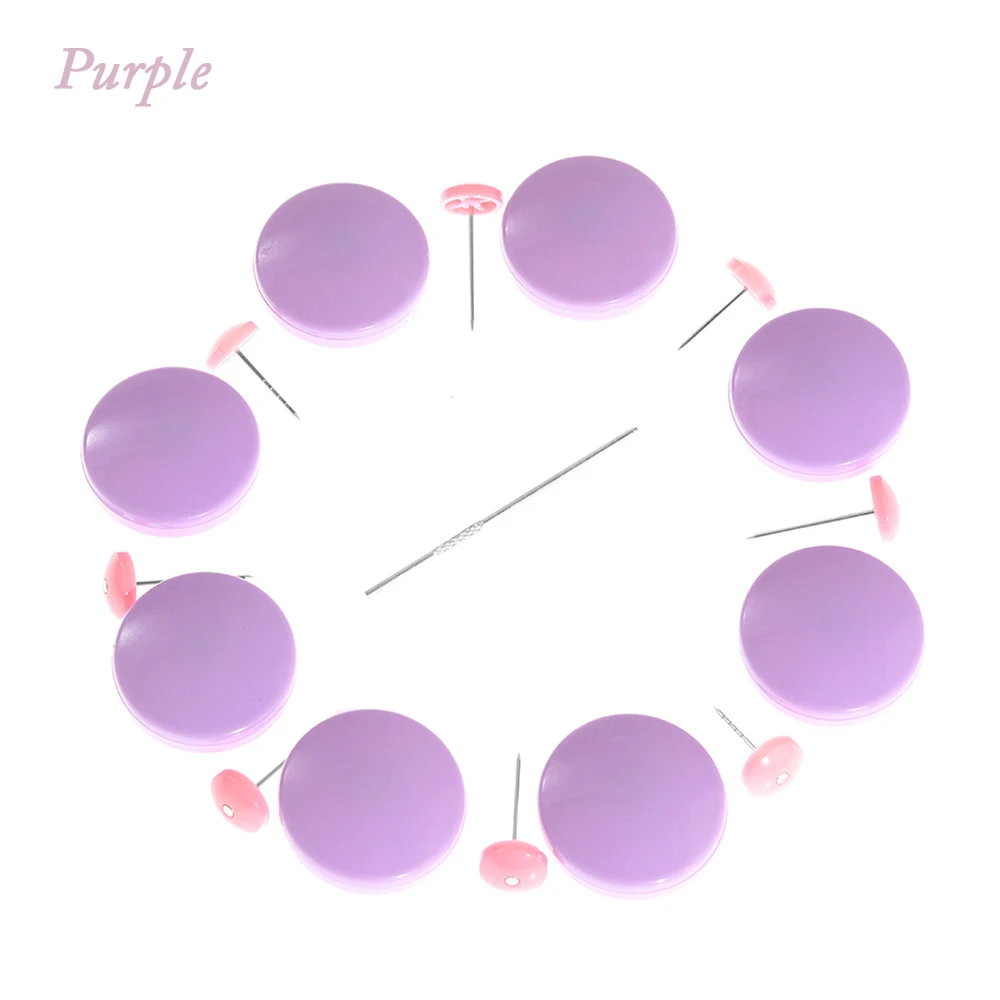 purple 25 шт./компл. нескользящий пододеяльник держатель одеяла Стёганое одеяло застежка Кровать Зажим для листов DIY одеяло Fixer домашнее одеяло захват зажим кнопка - Цвет: purple