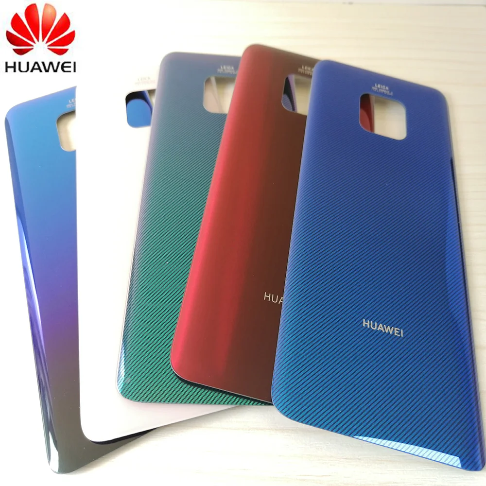 Оригинальный корпус Mate20 Pro для Huawei Mate 20 задняя крышка Стеклянные запасные части