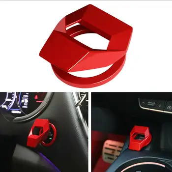 

One-button Start Button Decorative Cover Ignition Switch Protective Cover Sports Car Interior Modification Start Decorative Ring