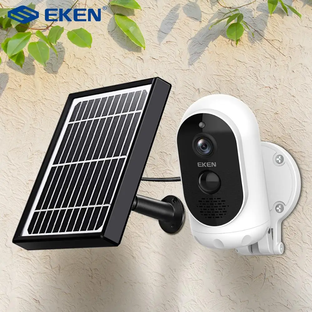 

EKEN AStro 1080p Battery Camera with Solar Panel IP65 WIFI Weatherproof Motion Detection Wireless IP Security Camera