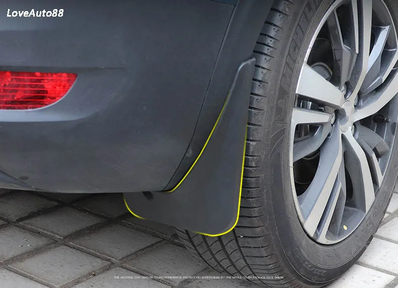 Автомобильные передние и задние брызговики Брызговики для peugeot 5008 4008 автомобильные аксессуары