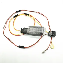 Luce per guanti interna premium con cablaggio - Lampada alogena
