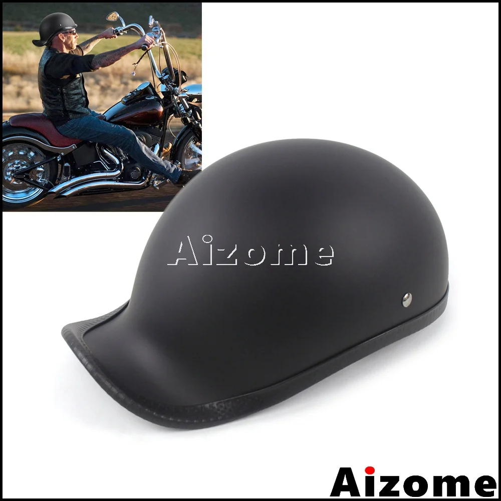 Мотоциклетный шлем в стиле ретро из АБС-пластика для Harley Chopper Bobber Cruiser унисекс на
