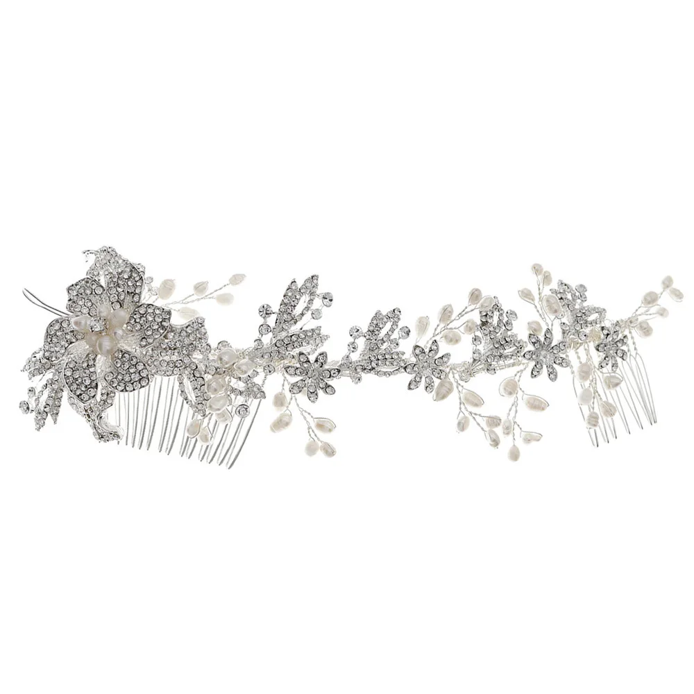 

1 Pc Hair Comb Hairpin Handmade Hair Adornment for Party Bride