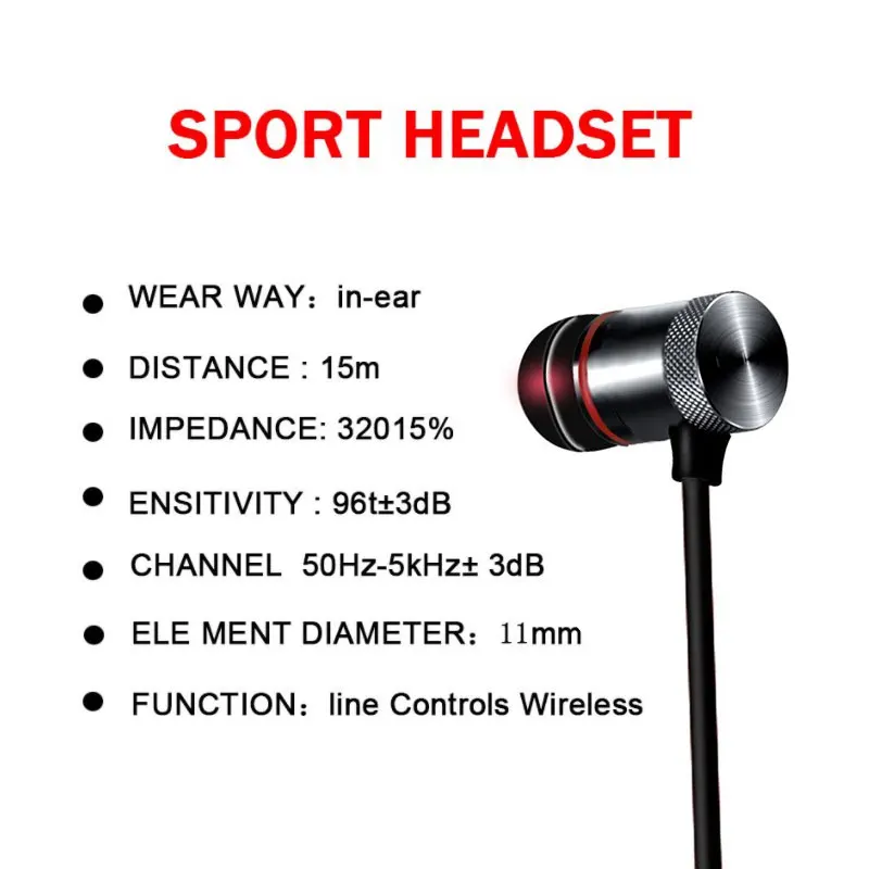 Беспроводные наушники для бега Bluetooth huawei Y6 Y5 Pro Y7 Prime Y9 2019 2018 Y3 II компактная