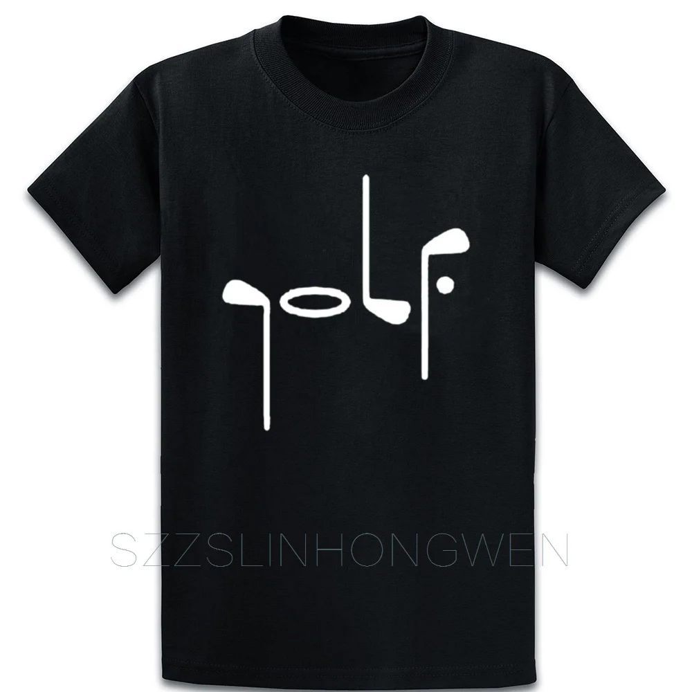 Гольф футболка буквы свободные О образным вырезом Трикотажные Аутентичные Досуг