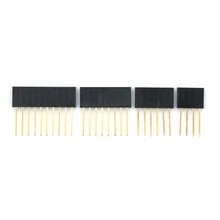 

10pcs 4/6/8/10 Pin 2.54 mm Stackable Long Legs Femal Header For Arduino Shield