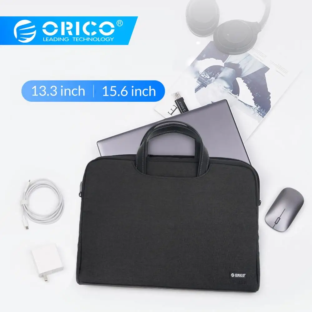 

ORICO Laptop Sleeve Bag For Macbook Air Pro 13.3 Laptop Bag 15.6 Portable Notebook Storage Handbag For Dell HP Macbook Xiaomi