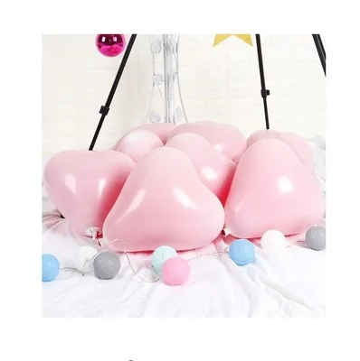 Pink 20 шт. воздушные шары в виде макаруна, любви, свадьбы, вечеринки, свадьбы, декоративные воздушные шары, предложение на день рождения, сцена, компоновка, воздушные шары - Цвет: Pink
