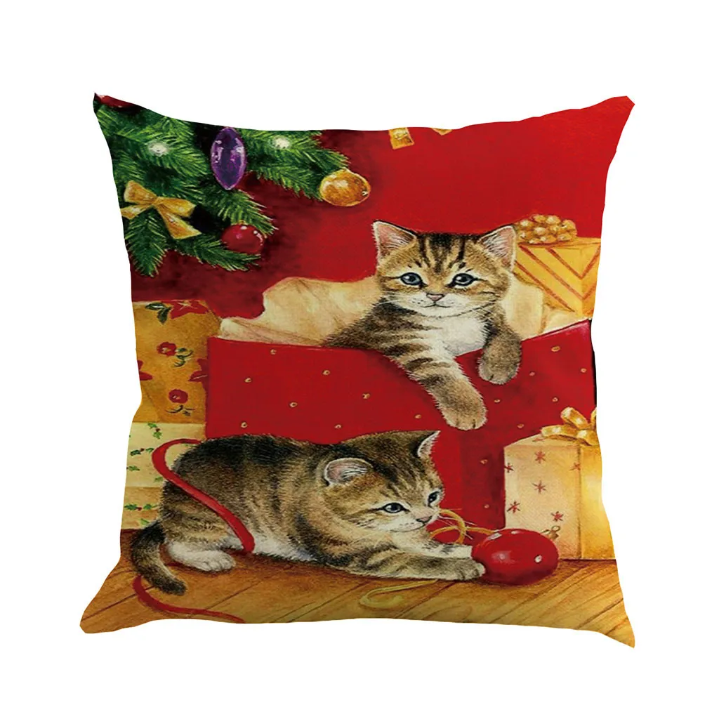 Наволочка 2019 оригинальная с изображениями на тему Рождества белье площадь