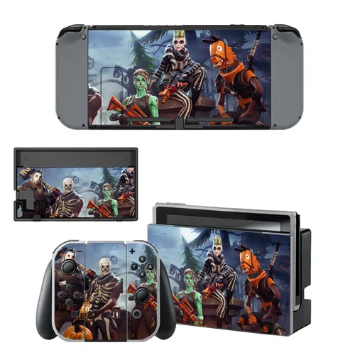 Новая наклейка на кожу для nintendo переключатель консоль и контроллер для NS Joy-con переключатель виниловая наклейка на кожу - Цвет: Белый