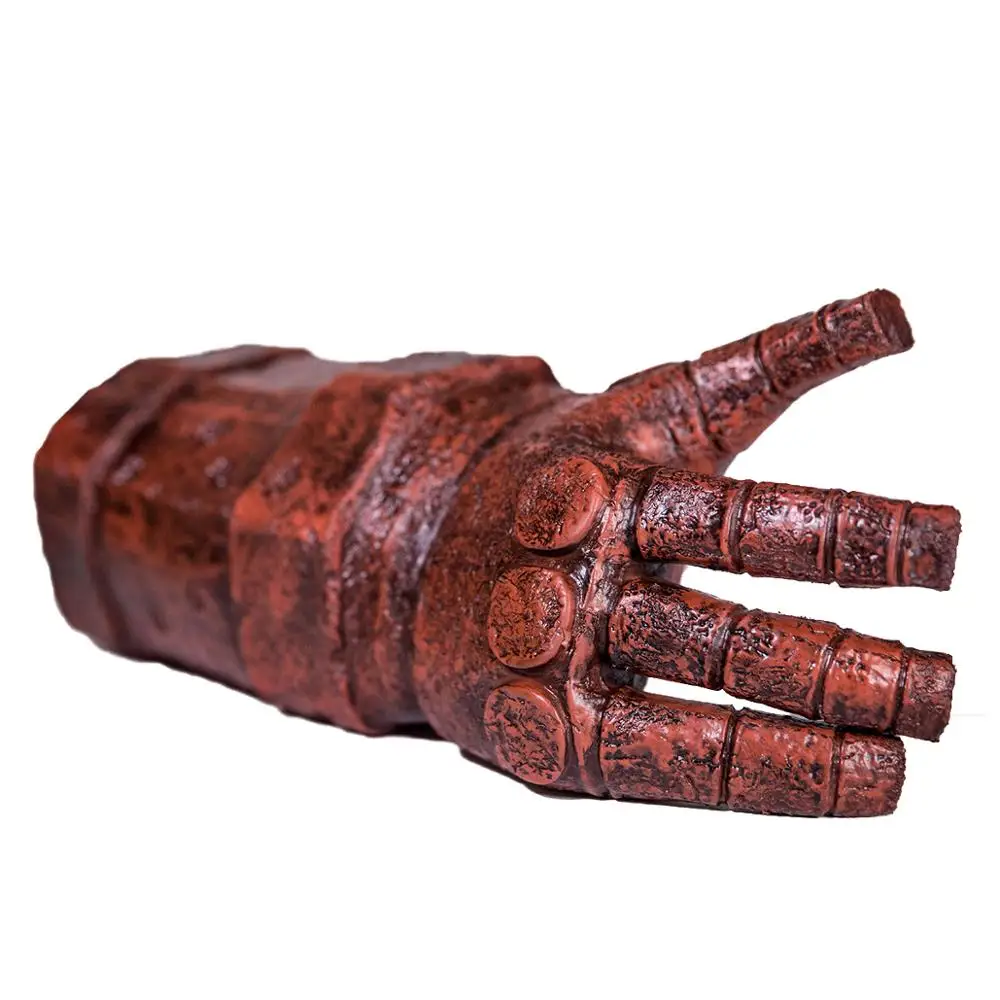 Костюм с перчатками XCOSER Hellboy аксессуары для косплея из латекса костюм Хэллоуина