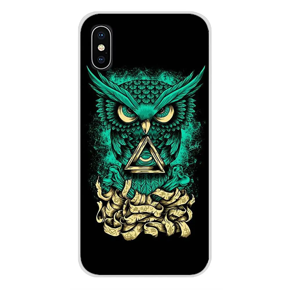 Фонарь с изображением пирамидальных глаз для Huawei G7 G8 P7 P8 P9 P10 P20 P30 Lite Mini Pro P Smart Plus 2017
