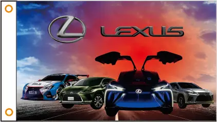 Флаг автомобиля под заказ флаг lexus баннер 3x5 футов 100% полиэстер 02 | Дом и сад