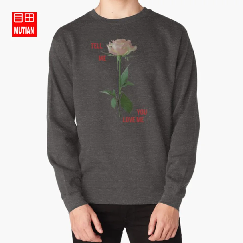 darkgrey-sweatshirt Demi Lovato-Tell Me You Love Me ROSE* Black* толстовки с капюшоном demilovato lovatic музыкальный альбом tellmeyouloveme - Цвет: darkgrey-sweatshirt