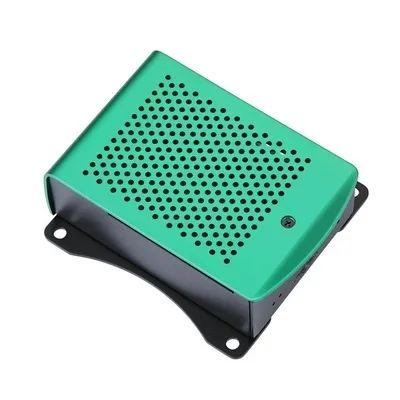 

Raspberry Pi 3 Model B Plus Aluminium Zilver Groen Zwart Case Metalen Behuizing RPI 3 Box Compatibel met Raspberry Pi 3 Model B