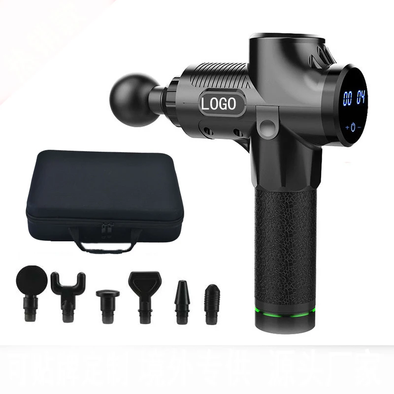 

Fascial gun massage gun muscle relaxation massager vibration muscle gun vibration massage fitness equipment